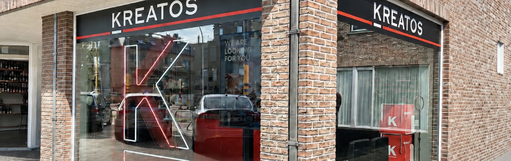 Kreatos kapsalon Mol ingang aan de Turnhoutsebaan